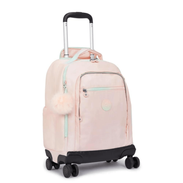 MOCHILA DE RODINHAS KIPLING NEW ZEA BLUSH MET - Imagem 2