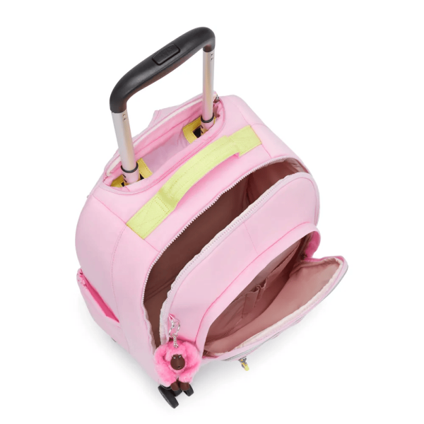 MOCHILA DE RODINHAS KIPLING NEW ZEA COTTON CANDY - Imagem 3