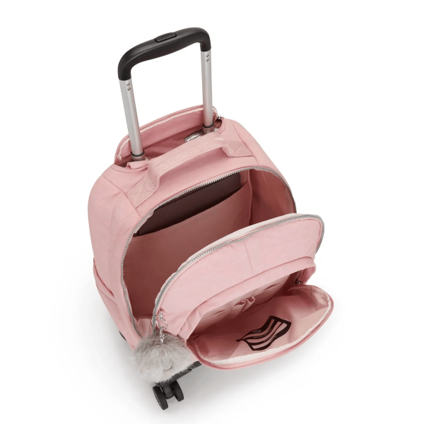 MOCHILA DE RODINHAS NEW ZEA KIPLING BRIDAL ROSE - Imagem 2