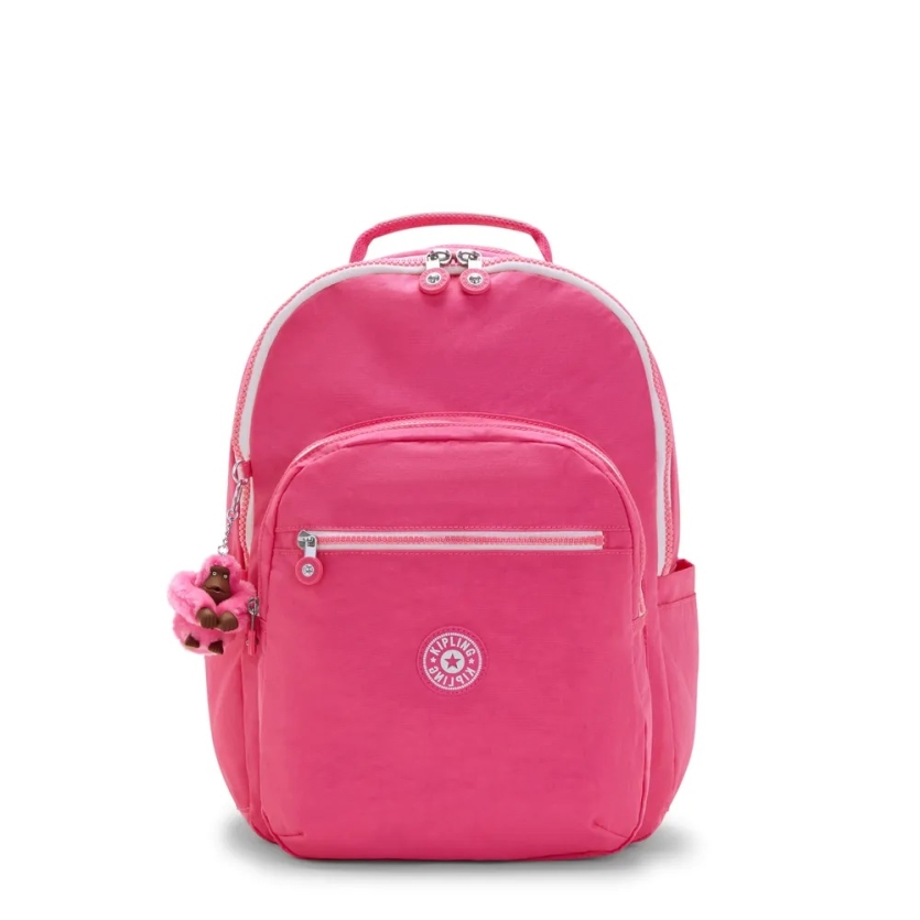 MOCHILA SEOUL KIPLING  FRESH PINK C