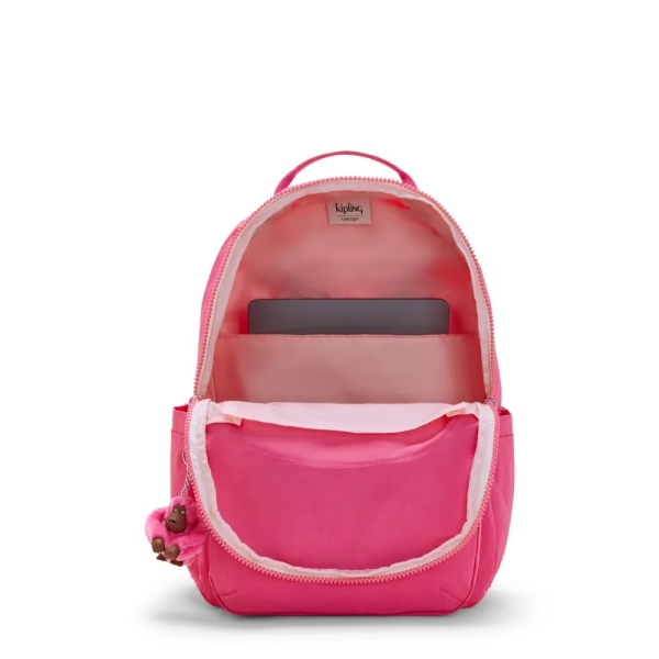MOCHILA SEOUL KIPLING  FRESH PINK C - Imagem 3