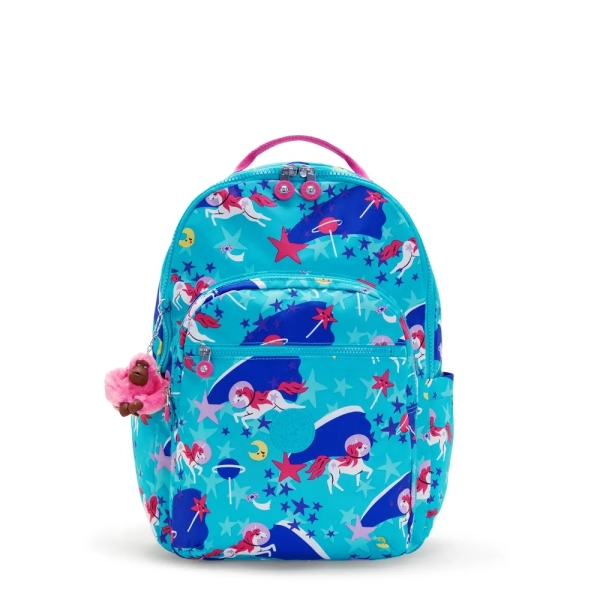 MOCHILA SEOUL KIPLING SPACE UNICORNS