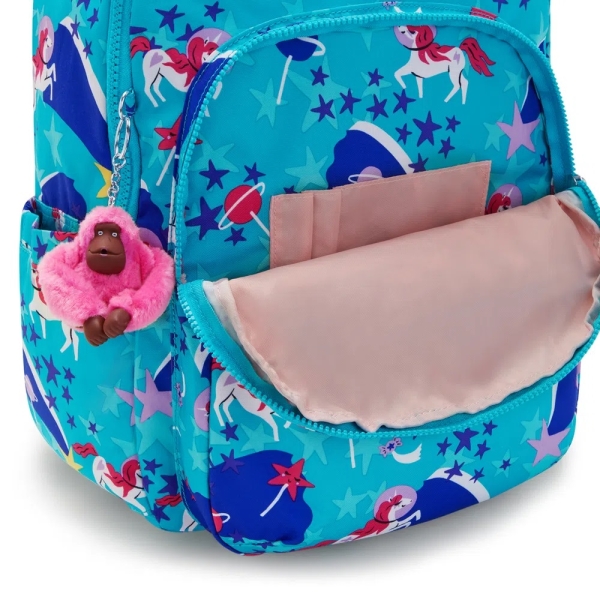 MOCHILA SEOUL KIPLING SPACE UNICORNS - Imagem 2