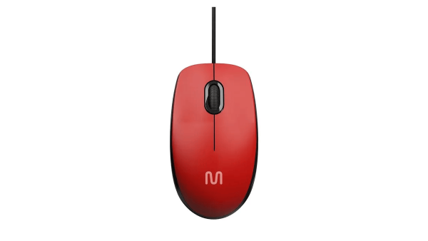 MOUSE COM FIO MF400 MULTILASER 1200DPI 180CM 3BOTOES - Imagem 3