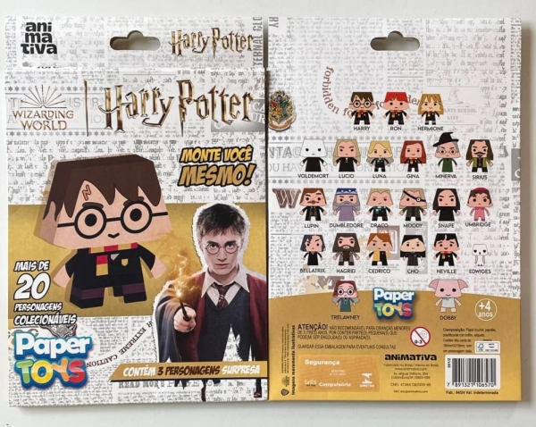 PAPER TOYS ANIMATIVA HARRY POTTER