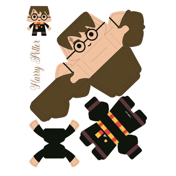 PAPER TOYS ANIMATIVA HARRY POTTER - Imagem 2