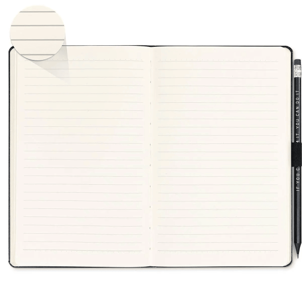 PAPERTALK MAXI OTIMA 12,5X20CM NOIR FLORES - Imagem 2