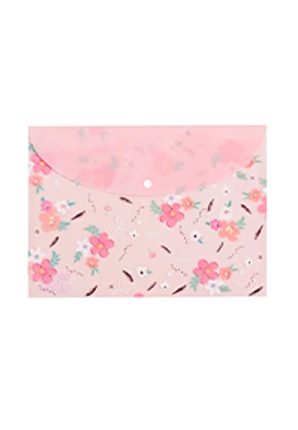 PASTA COM BOTAO HORIZONTAL MOLIN LOVE FLOWERS - Imagem 3