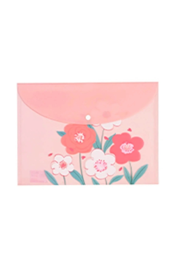 PASTA COM BOTAO HORIZONTAL MOLIN LOVE FLOWERS - Imagem 4