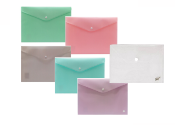 Pasta Envelope com Botão Yes Horizontal A5