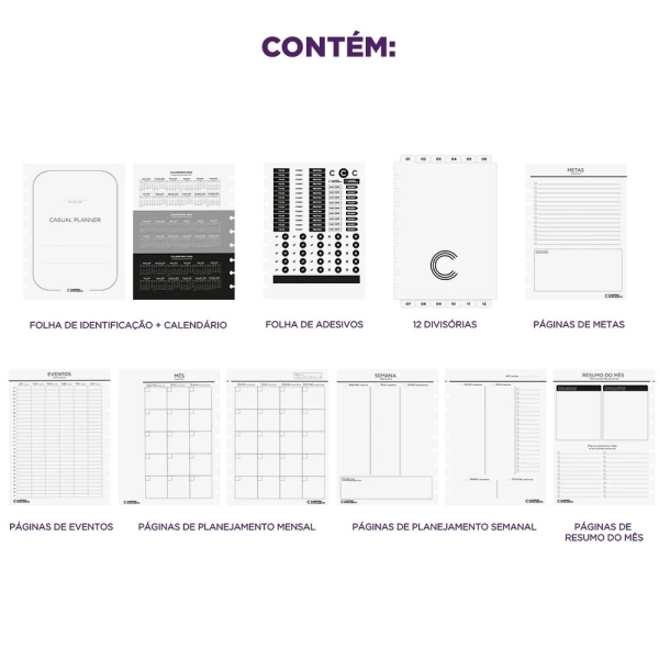 PLANNER CI CASUAL GUAVA MEDIO - Imagem 2
