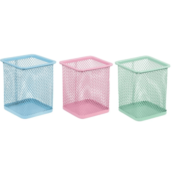 PORTA CANETA ARAMADO BRW QUADRADO