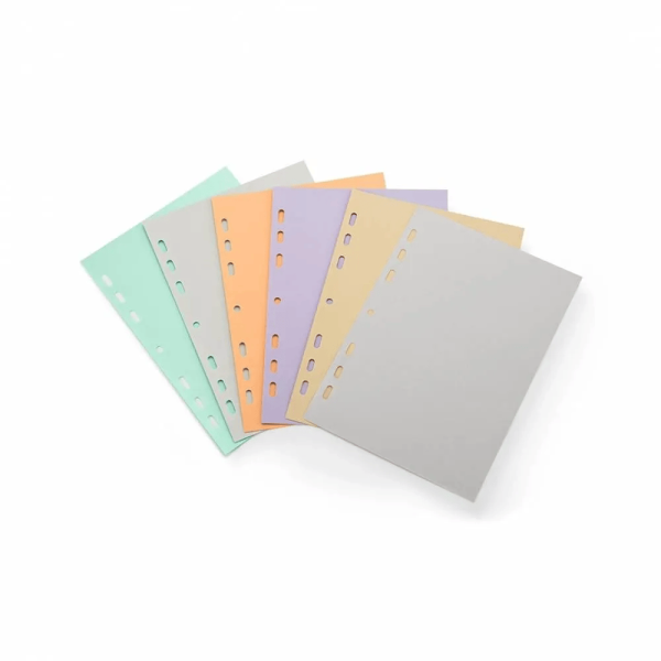 REFIL ARGOLADO A5 OTIMA 14,8X21CM 80G COLORS