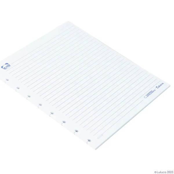 REFIL CADERNO INTELIGENTE PAUTADO BY LULUCA 90G A5 - Imagem 4