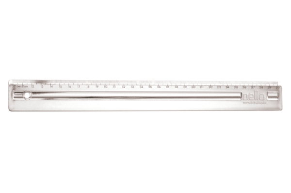 REGUA 30CM DELLO METALIZADA SORTIDA - Imagem 3