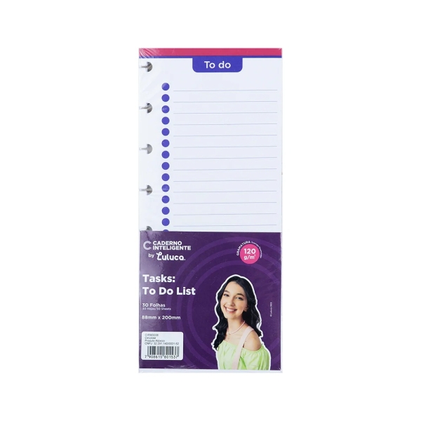 TASKS CADERNO INTELIGENTE TO DO LIST BY LULUCA UNICO