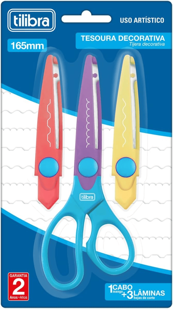 TESOURA DECORATIVA 165MM TILIBRA
