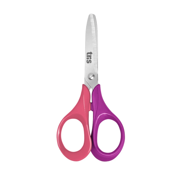 TESOURA ESCOLAR TRIS CLASS 13CM DUO SORTIDO - Imagem 4