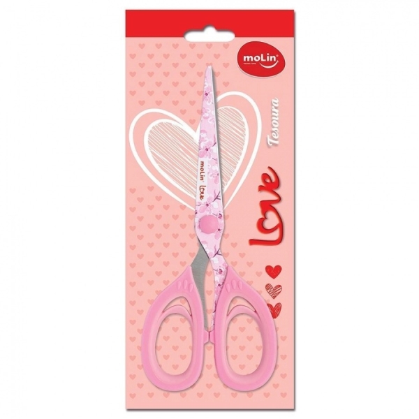 TESOURA MOLIN LOVE FLOWERS OFFICE