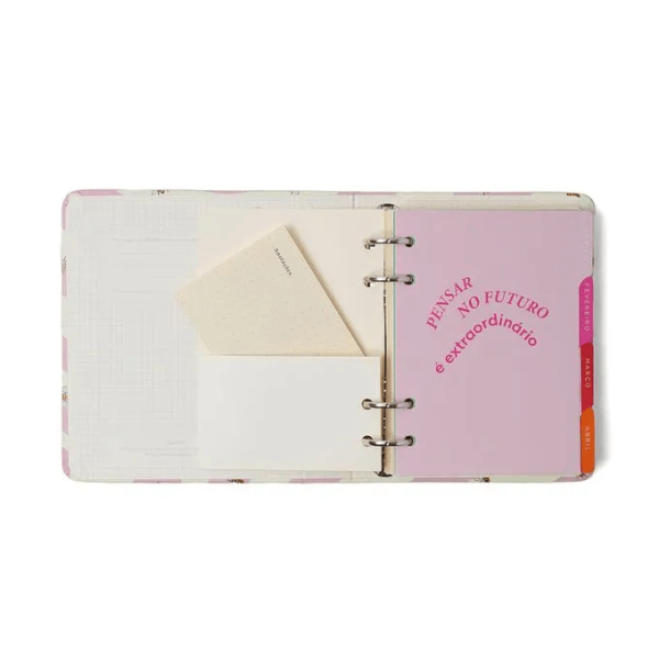 AGENDA PLANNER ARG CICERO A6 MELISSA CAMINHO DAS ABELHAS - Imagem 6