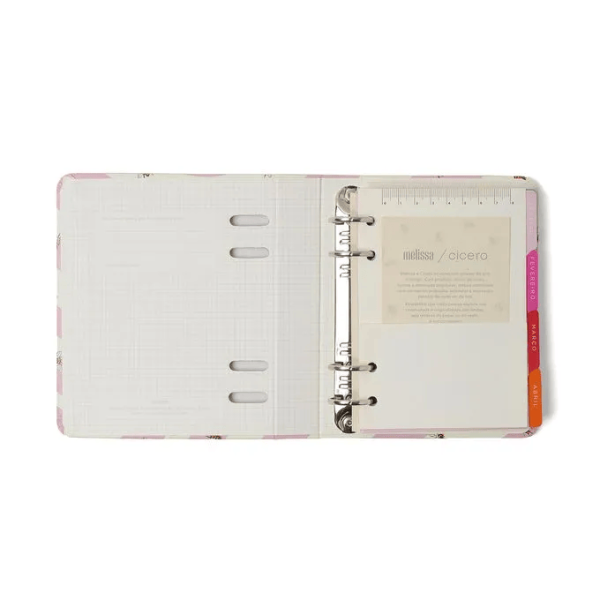 AGENDA PLANNER ARG CICERO A6 MELISSA CAMINHO DAS ABELHAS - Imagem 7