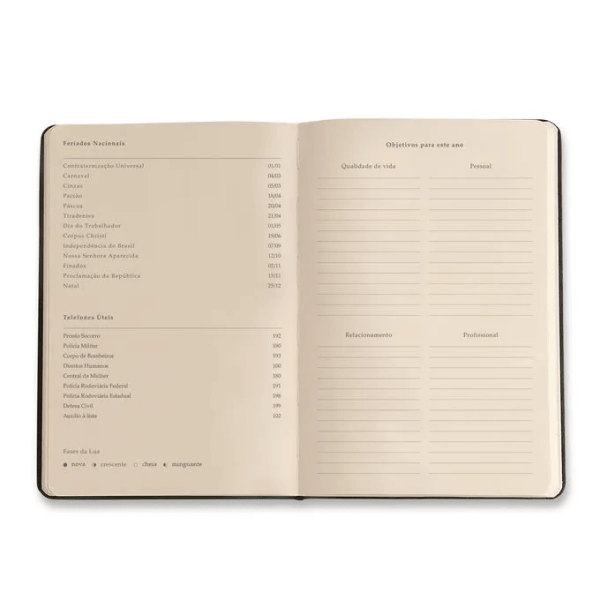 AGENDA PLANNER CICERO 14X21 BOSSA NOVA PONTOS AZUL - Imagem 5
