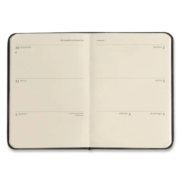 AGENDA PLANNER CICERO 9X13 BOSSA NOVA SEMANAL PONTOS AZUL - Imagem 8