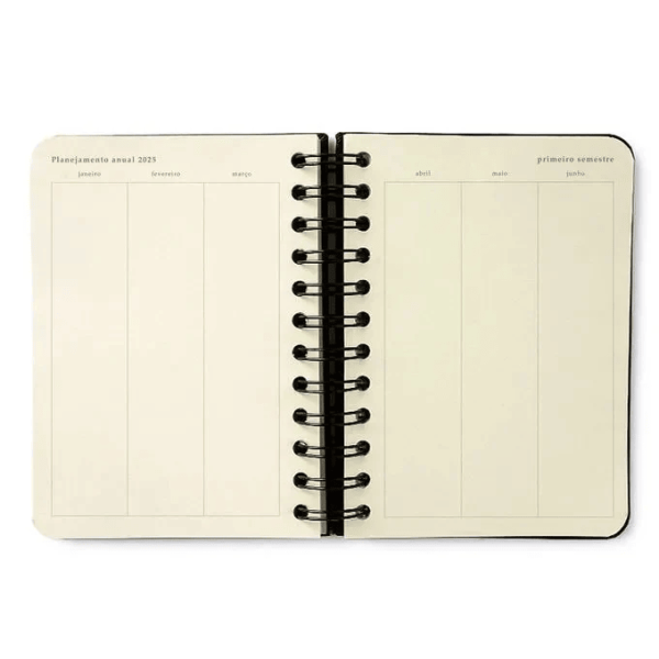 AGENDA PLANNER WIRE-O CICERO 11,5X16 MELISSA - Imagem 5