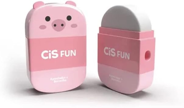 APONTADOR COM DEPOSITO E BORRACHA CIS FUN SORTIDO - Imagem 5