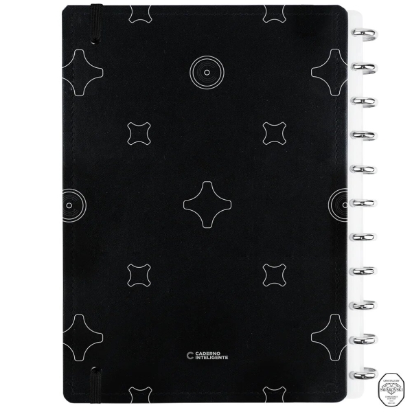 CADERNO INTELIGENTE MEDIO SWAROVISK MONOGRAM BLACK - Imagem 7