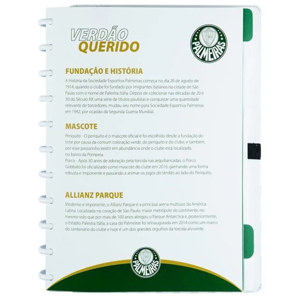 CADERNO INTELIGENTE PALMEIRAS ALVIVERDE - Imagem 6