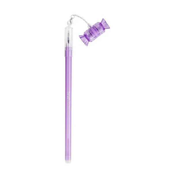 CANETA ESFEROGRAFICA GEL 0.7MM DIVERT BALA COM CARIMBO - Imagem 5