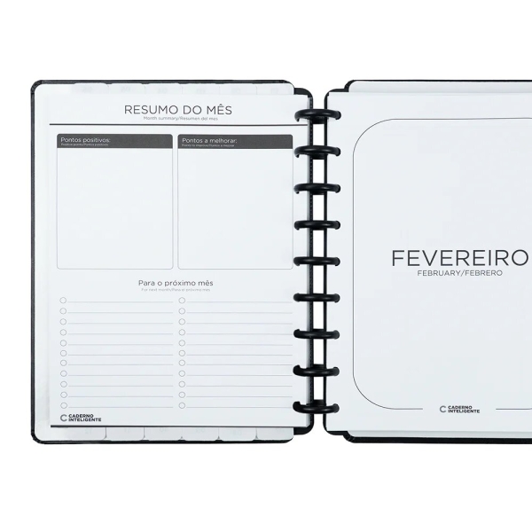 PLANNER CASUAL CI BLACK MEDIO - Imagem 9