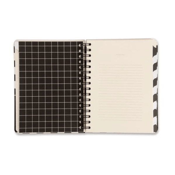 PLANNER PERMAN WIRE-O CICERO CLASSICA SEMANAL A5 PRETO - Imagem 10