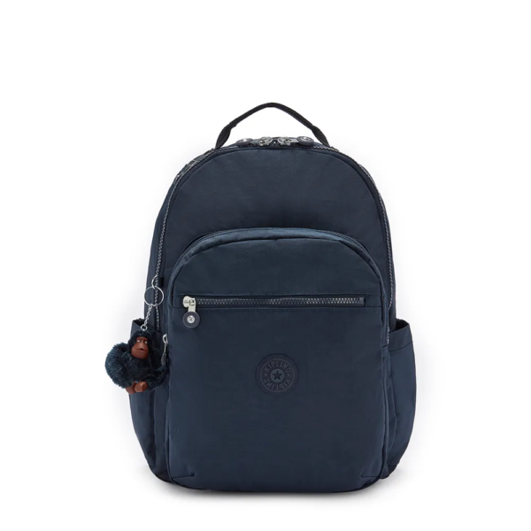 MOCHILA ESCOLA SEOUL KIPLING TRUE BLUE