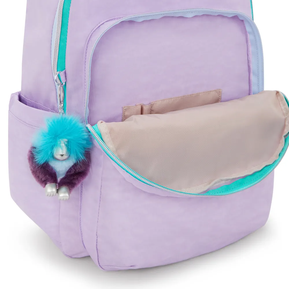 MOCHILA ESCOLA SEOUL KIPLING LAVENDER - Imagem 4