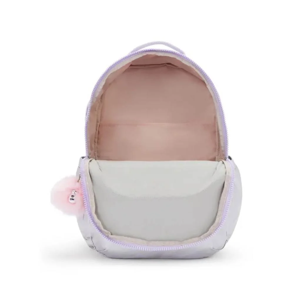 MOCHILA SEOUL XL KIPLING SILVER GL - Imagem 3