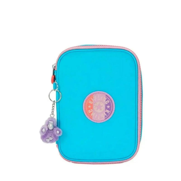 ESTOJO 100 PENS KIPLING GALAXY TURQ FC