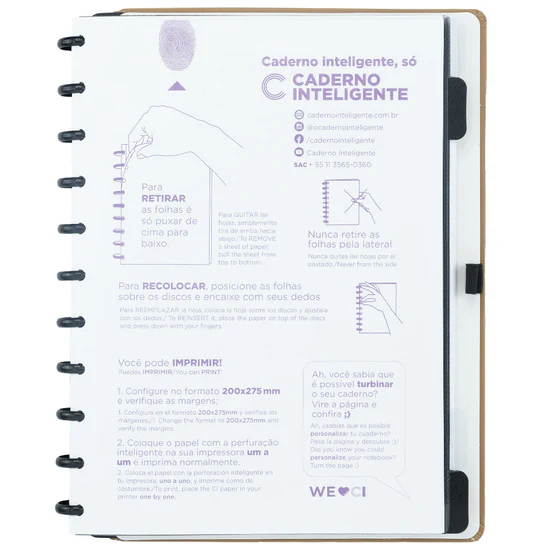 CADERNO INTELIGENTE CARAMELO - Imagem 4