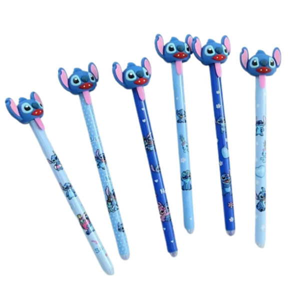 CANETA APAGAVEL STITCH LINGUINHA
