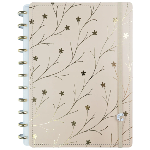 CADERNO INTELIGENTE MISS FLORAL BY GIULIA BENITE
