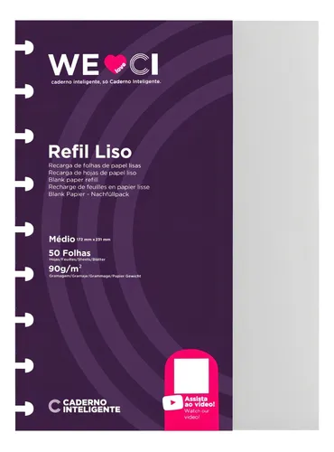 REFIL CI MEDIO LISO 90G
